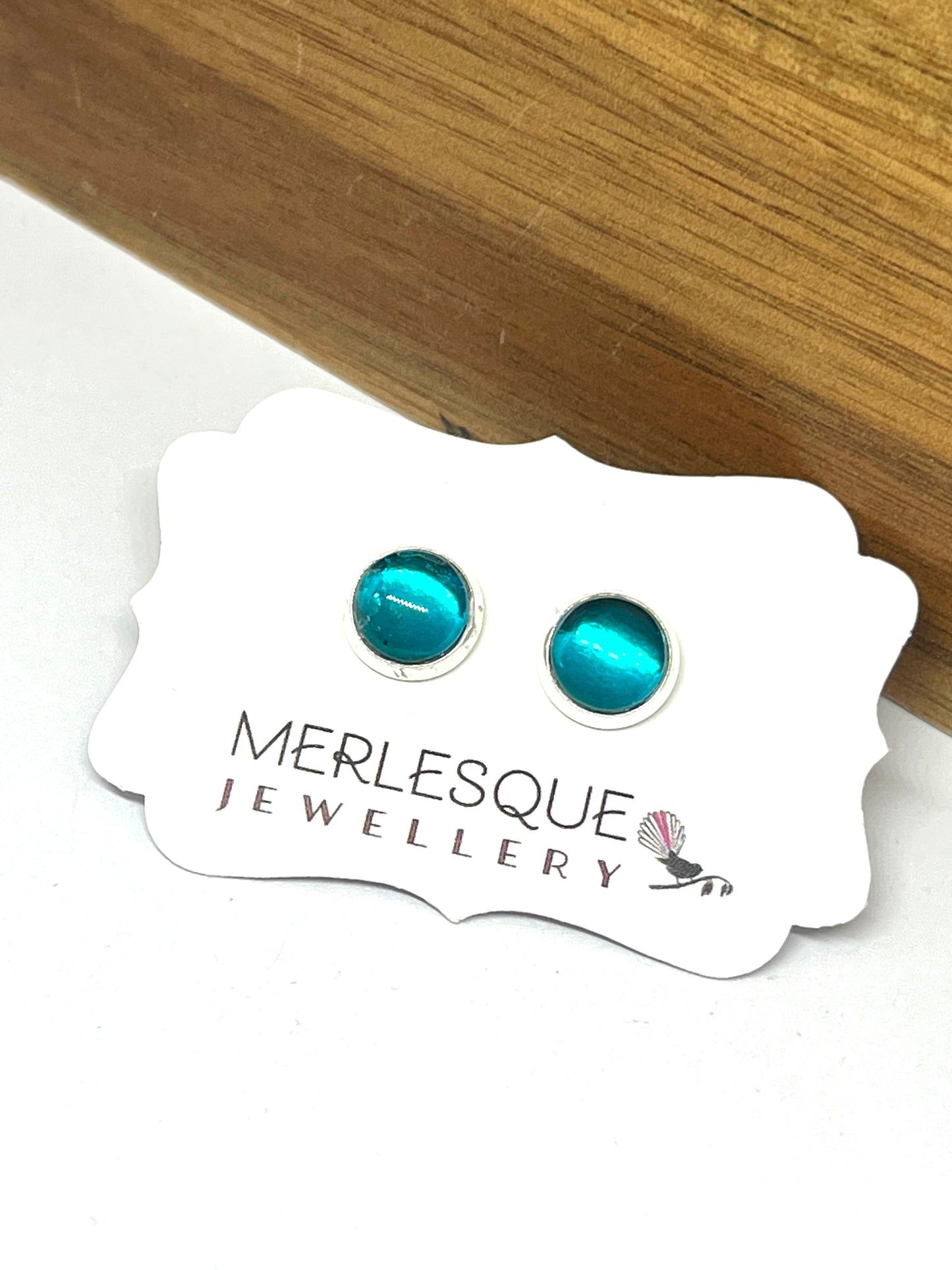 AQUA BLUE STUDS