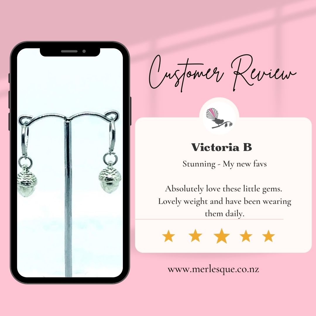 Acorn earring review. 