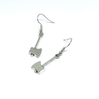Silver axes with standard hooks 