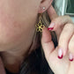 GOLD DAISY EARRINGS