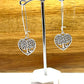 HEART TREE OF LIFE EARRINGS