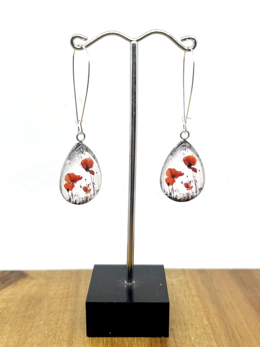 POPPY TEARDOP EARRINGS