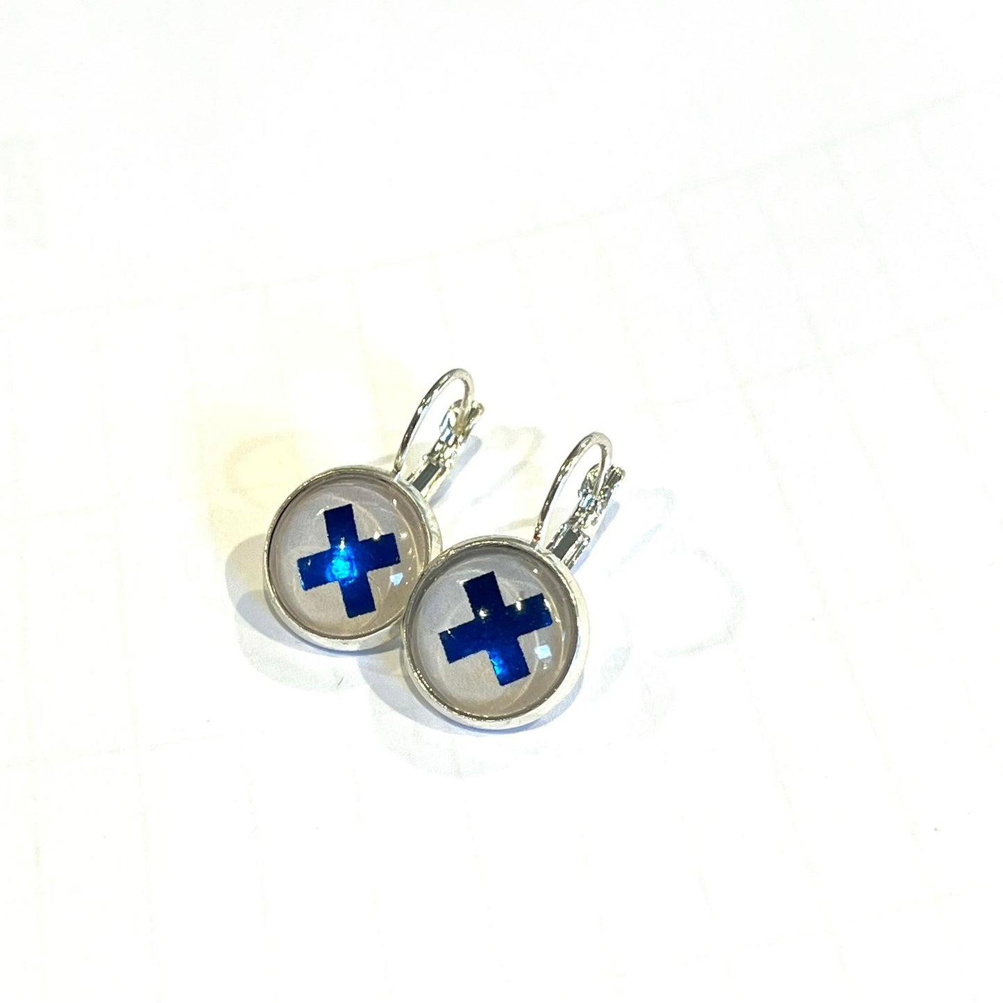 SAPPHIRE BLUE KISS EARRINGS