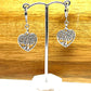 HEART TREE OF LIFE EARRINGS