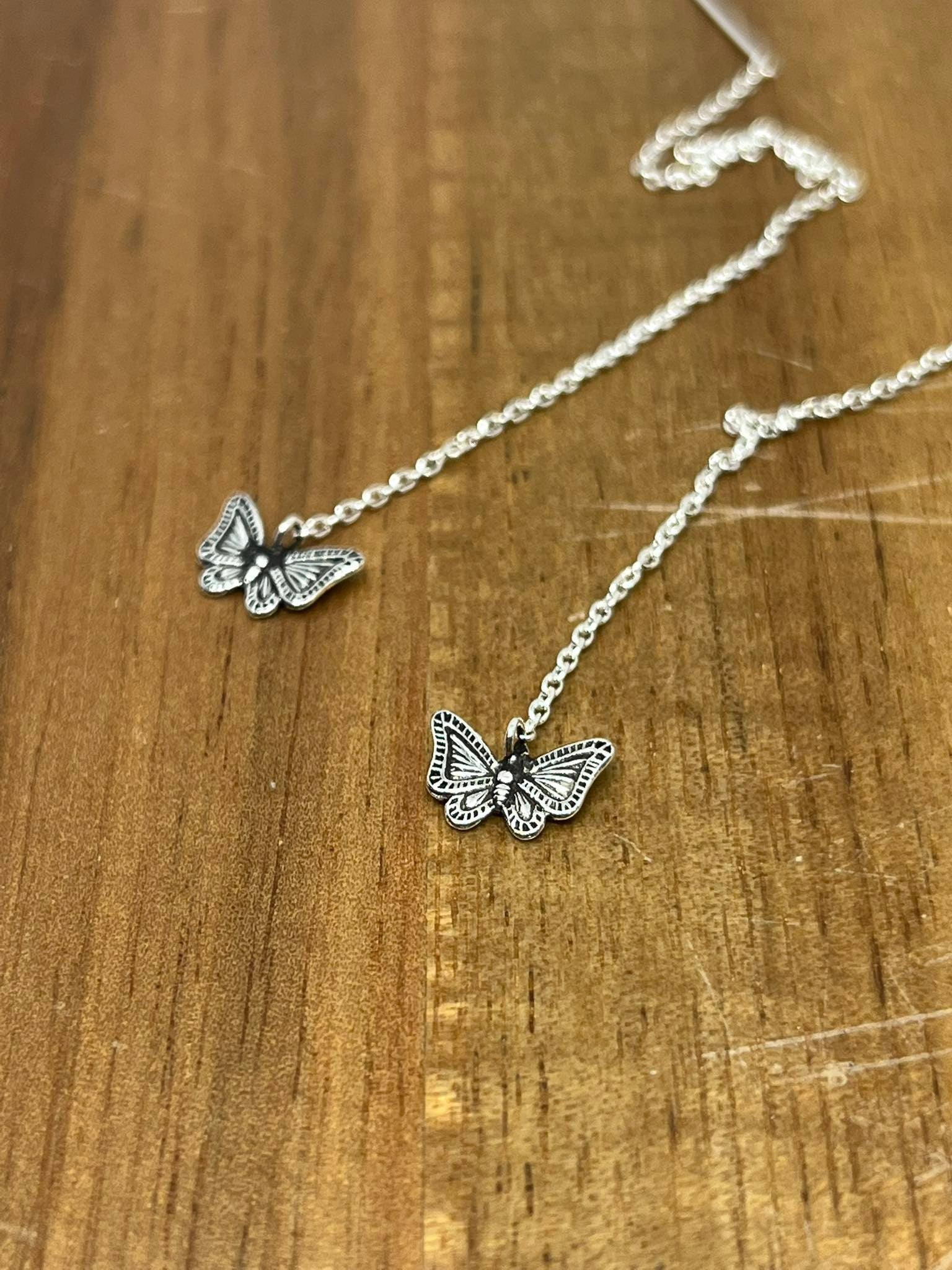 Merle Threads STERLING BUTTERFLY THREADERS – Merlesque Jewellery