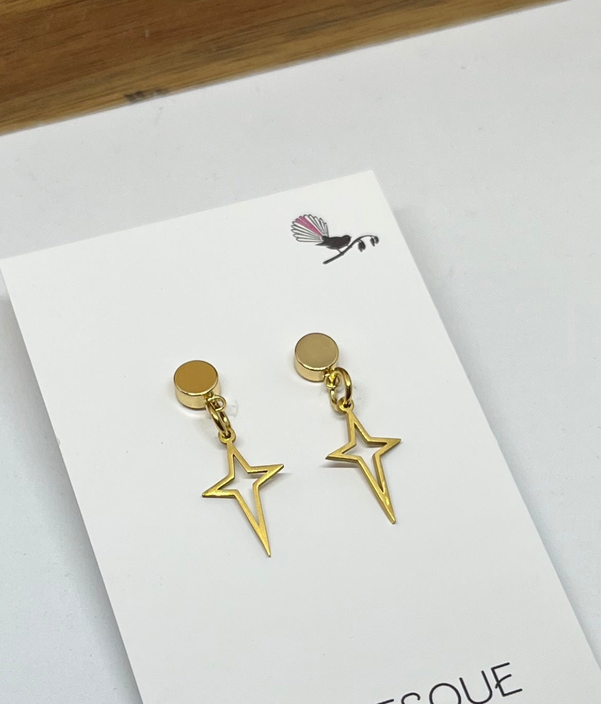 Buy Golden Star Earrings, Studs, Star Posts, a Symmetrical Star Earrings,  Tiny Studs, Gift for Girl, Holiday Shopping, Stack Earrings, Shine Online  in India - Etsy