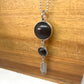 DOUBLE SIDED ROSE GOLD  +  BLACK NECKLACE